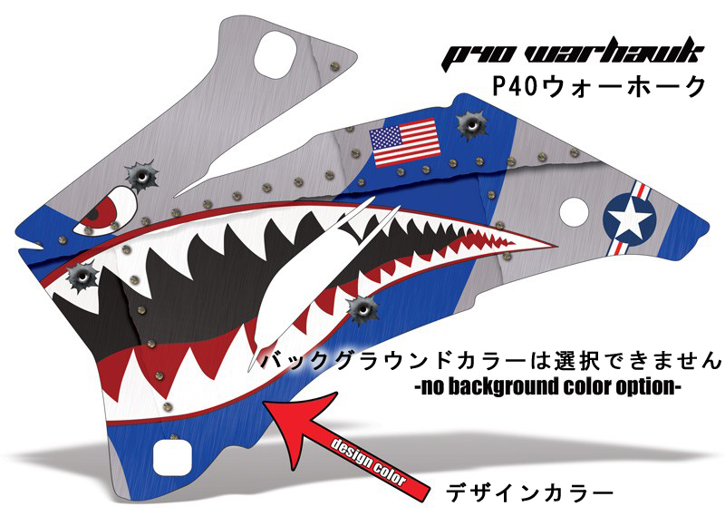 デカールデザイン：P40ウォーホーク