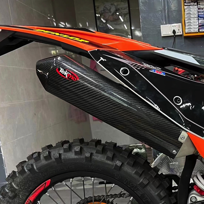 Tekmo カーボンマフラーカバー サイレンサーカバー KTM Husqvanra GASSGAS