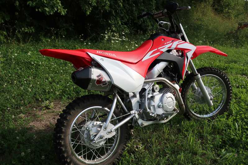 DVR MX ヘキサゴン シングルエキゾースト Honda CRF110 2019-2022 フルシステム