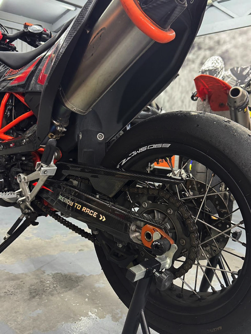 Tekmo カーボンチェーンガード KTM Husqvanra GASSGAS