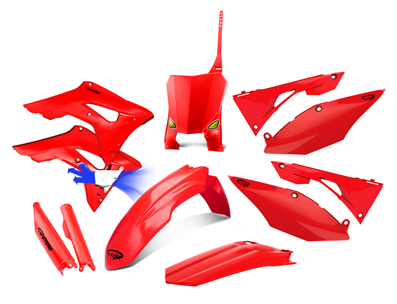 Cycra HONDA　パワーフローインテークラジエターボディキット CRF250R 2018 , CRF450R 17-18