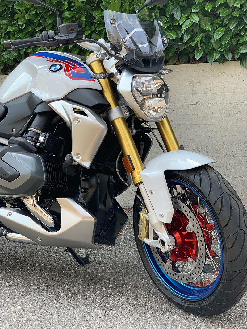 （前後セット・STS2 鍛造リム） alpina チューブレスホイール BMW R1200 R/RS用