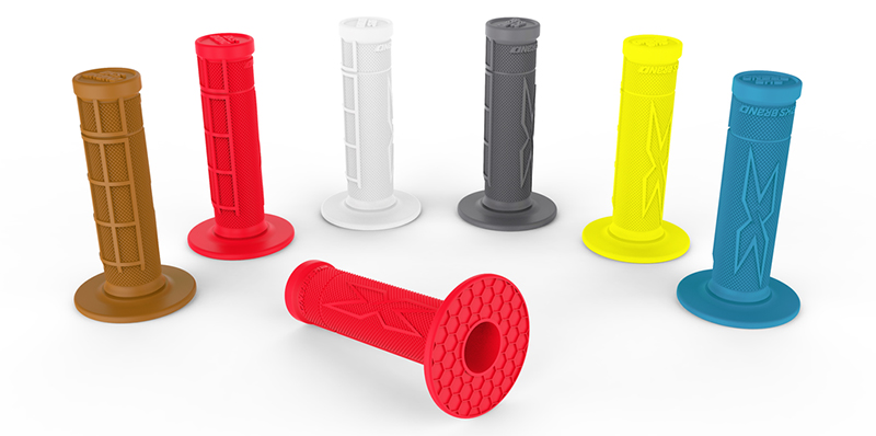 EKS Brand:イーケーエスブランド グリップ　ハーフワッフル （クローズエンド）