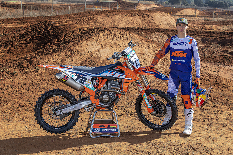 ENJOY MFG KTM DIGA PROCROSSオフィシャル MXGPチームデカールフルキット＋シートカバー