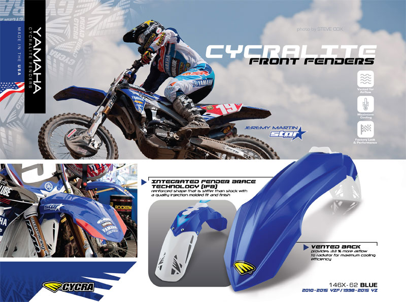 CYCRAの外装パーツ フロントフェンダー一覧 - moto禅 バイクパーツ輸入販売代理店