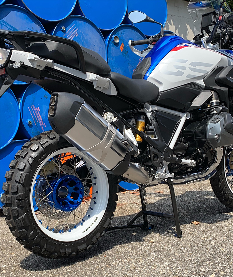 （前後セット） alpina チューブレスホイール BMW R1200 GS用 2012-2019