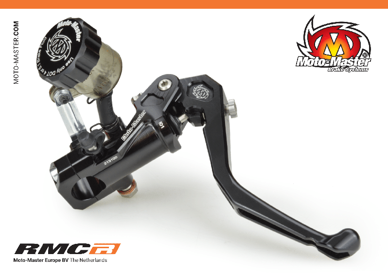 Moto-Master 12mm RMC-R ラジアルマスターシリンダーリザーバタンク付