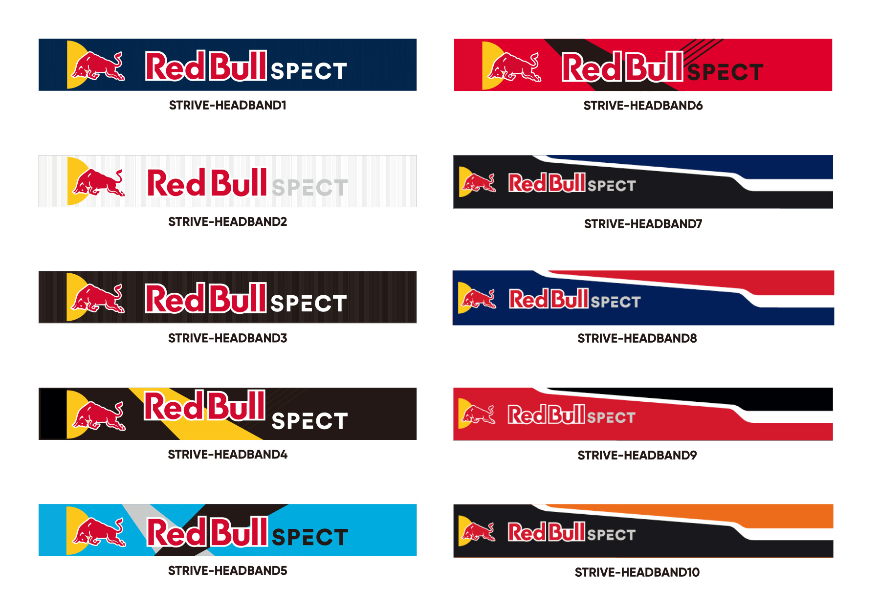 Red Bull SPECT STRIVE ヘッドバンド