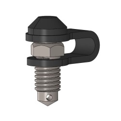 Moto-Master 12mm RMC ラジアルマスターシリンダー ブリーダースクリュー&キャップ