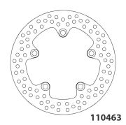 Moto-Master  ロードモデル HALOリアブレーキディスク110463