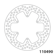 Moto-Master  ロードモデル HALOリアブレーキディスク110490
