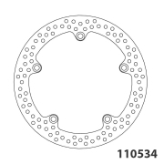 Moto-Master  ロードモデル HALOリアブレーキディスク110534
