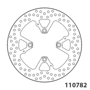 Moto-Master  ロードモデル HALOリアブレーキディスク110782