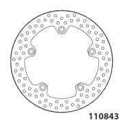 Moto-Master  ロードモデル HALOリアブレーキディスク110843