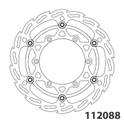Moto-Master MXフローティングフレイムディスク 112088