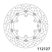 Moto-Master  ロードモデル HALOフロントブレーキディスク フローティングタイプ112127