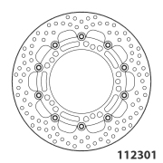 Moto-Master  ロードモデル HALOフロントブレーキディスク フローティングタイプ112301