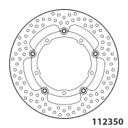 Moto-Master  ロードモデル HALOフロントブレーキディスク フローティングタイプ112350