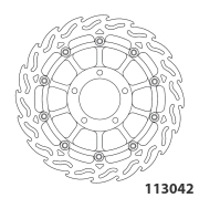 Moto-Master  ロードモデル フレイムブレーキディスク フローティングタイプ113042