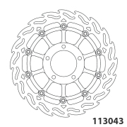 Moto-Master  ロードモデル フレイムブレーキディスク フローティングタイプ113043