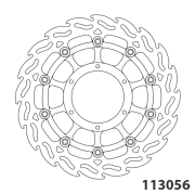 Moto-Master  ロードモデル フレイムブレーキディスク フローティングタイプ113056