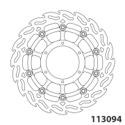 Moto-Master  ロードモデル フレイムブレーキディスク フローティングタイプ113094