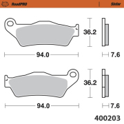 Moto-Master ブレーキパッド 400203