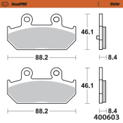 Moto-Master ブレーキパッド 400603