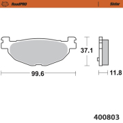 Moto-Master ブレーキパッド 400803