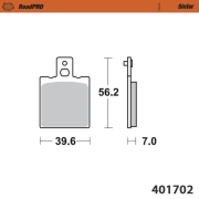 Moto-Master ブレーキパッド 401702