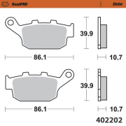 Moto-Master ブレーキパッド 402202