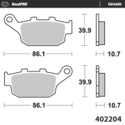 Moto-Master ブレーキパッド 402204