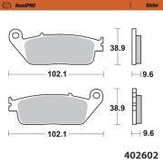 Moto-Master ブレーキパッド 402602