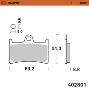 Moto-Master ブレーキパッド 402801