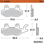 Moto-Master ブレーキパッド 402902