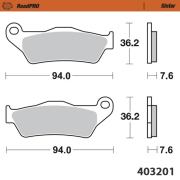 Moto-Master ブレーキパッド 403201