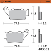 Moto-Master ブレーキパッド 403402