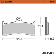 Moto-Master ブレーキパッド 403501
