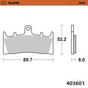 Moto-Master ブレーキパッド 403601