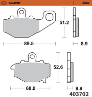 Moto-Master ブレーキパッド 403702