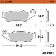 Moto-Master ブレーキパッド 403901