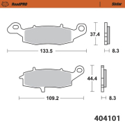 Moto-Master ブレーキパッド 404101