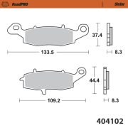 Moto-Master ブレーキパッド 404102