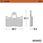 Moto-Master ブレーキパッド 404402