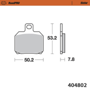 Moto-Master ブレーキパッド 404802