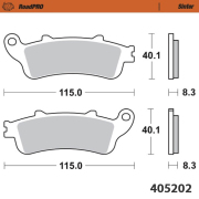 Moto-Master ブレーキパッド 405202
