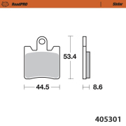 Moto-Master ブレーキパッド 405301