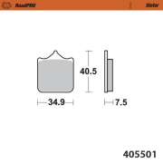 Moto-Master ブレーキパッド 405501