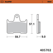 Moto-Master ブレーキパッド 405702