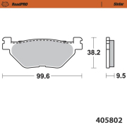 Moto-Master ブレーキパッド 405802